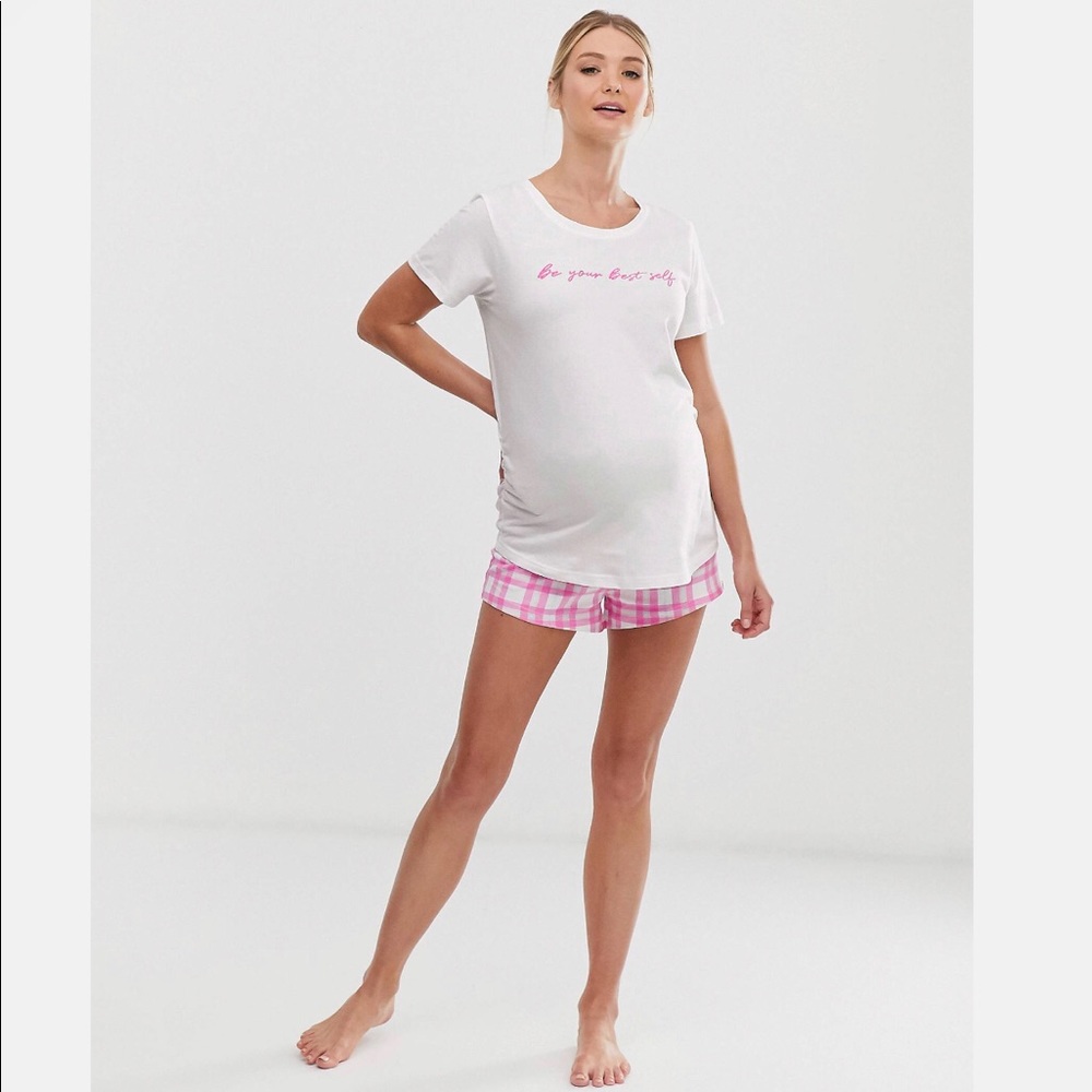 New Look maternity pj set